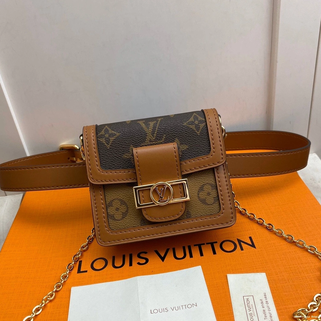 AAA Replica Ru BUMBAG VUITTON LOUIS BB DAUPHINE 0718